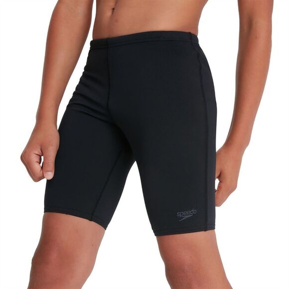 SPEEDO Boys Jammer Swim Suit Trunks UPF 50+ Protection (Size 6) Black NWT in pkg - Picture 1 of 12